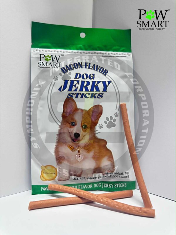 PawSmart Bacon Flavor Dog Jerky Sticks