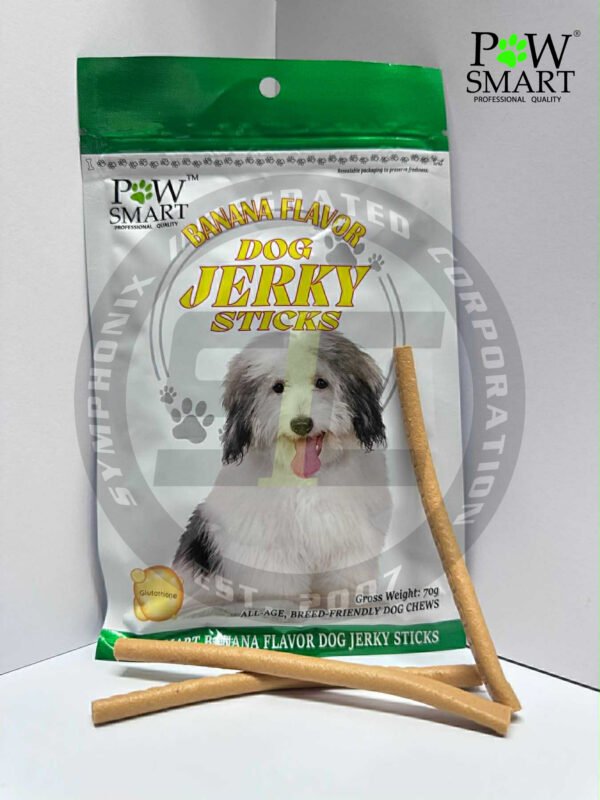 PawSmart Banana Flavor Dog Jerky Sticks