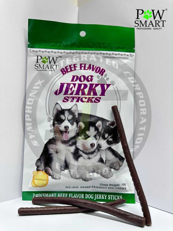 PawSmart Beef Flavor Dog Jerky Sticks