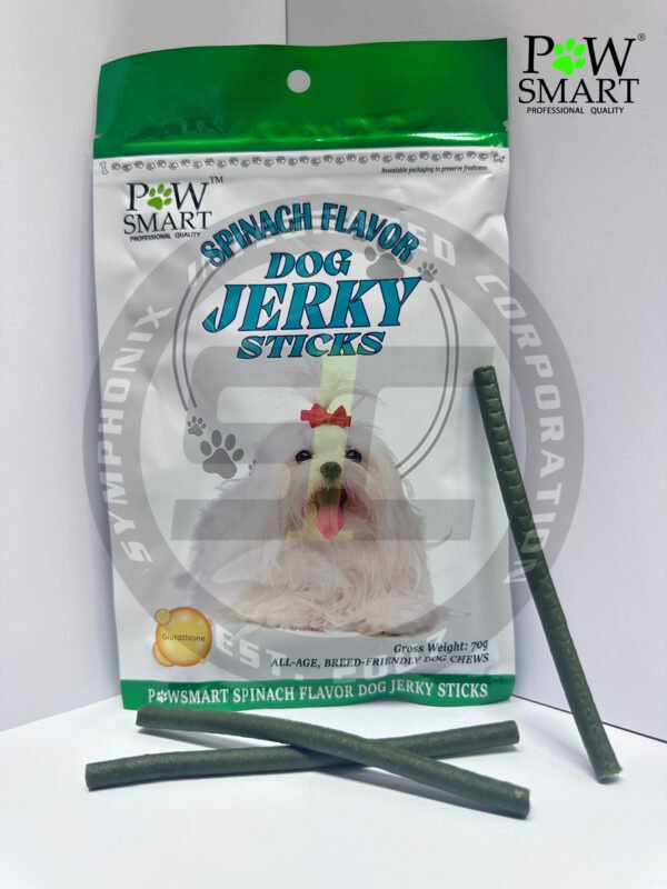 PawSmart Spinach Flavor Dog Jerky Sticks