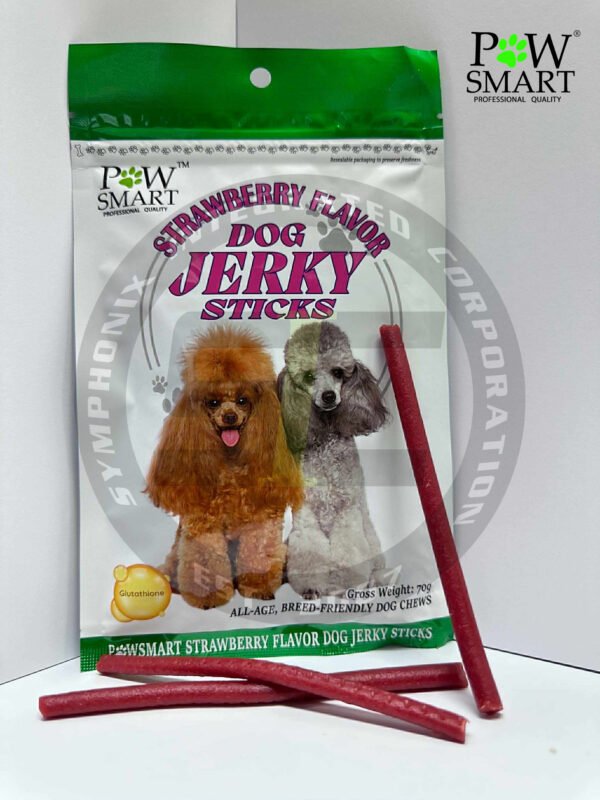 PawSmart Strawberry Flavor Dog Jerky Sticks