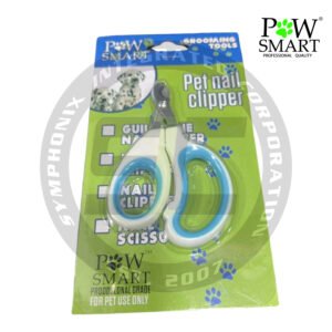 PawSmart Precision Scissor-Style Nail Clippers in Blue and White