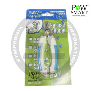 PawSmart Professional Ergonomic Pet Nail Clippers in Blue and White